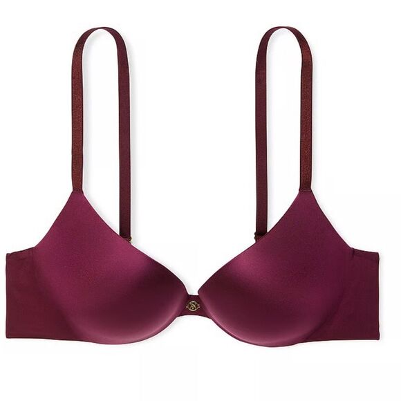 Victoria's Secret VERY SEXY So Obsessed Smooth Push-Up Bra in Kir (Merlot). NWT! - Picture 3 of 11